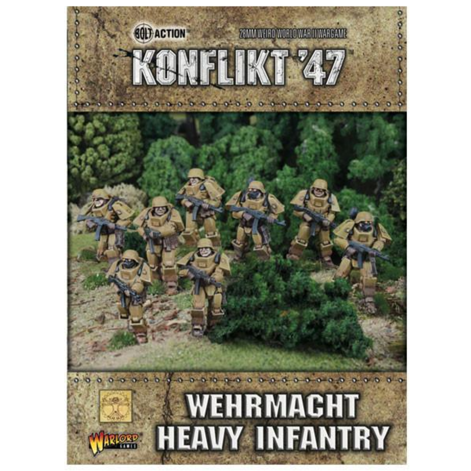 Warlord Games Konflict '47: Wehrmacht Heavy Infantry
