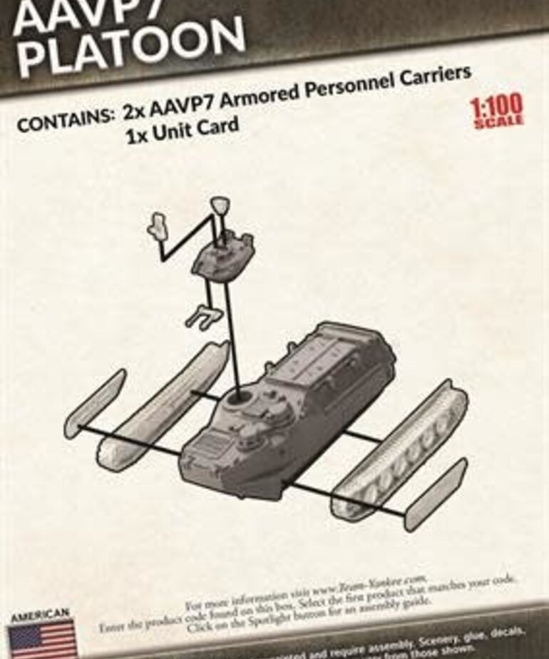 Team Yankee WW3: Team Yankee: American: AAVP7 Platoon