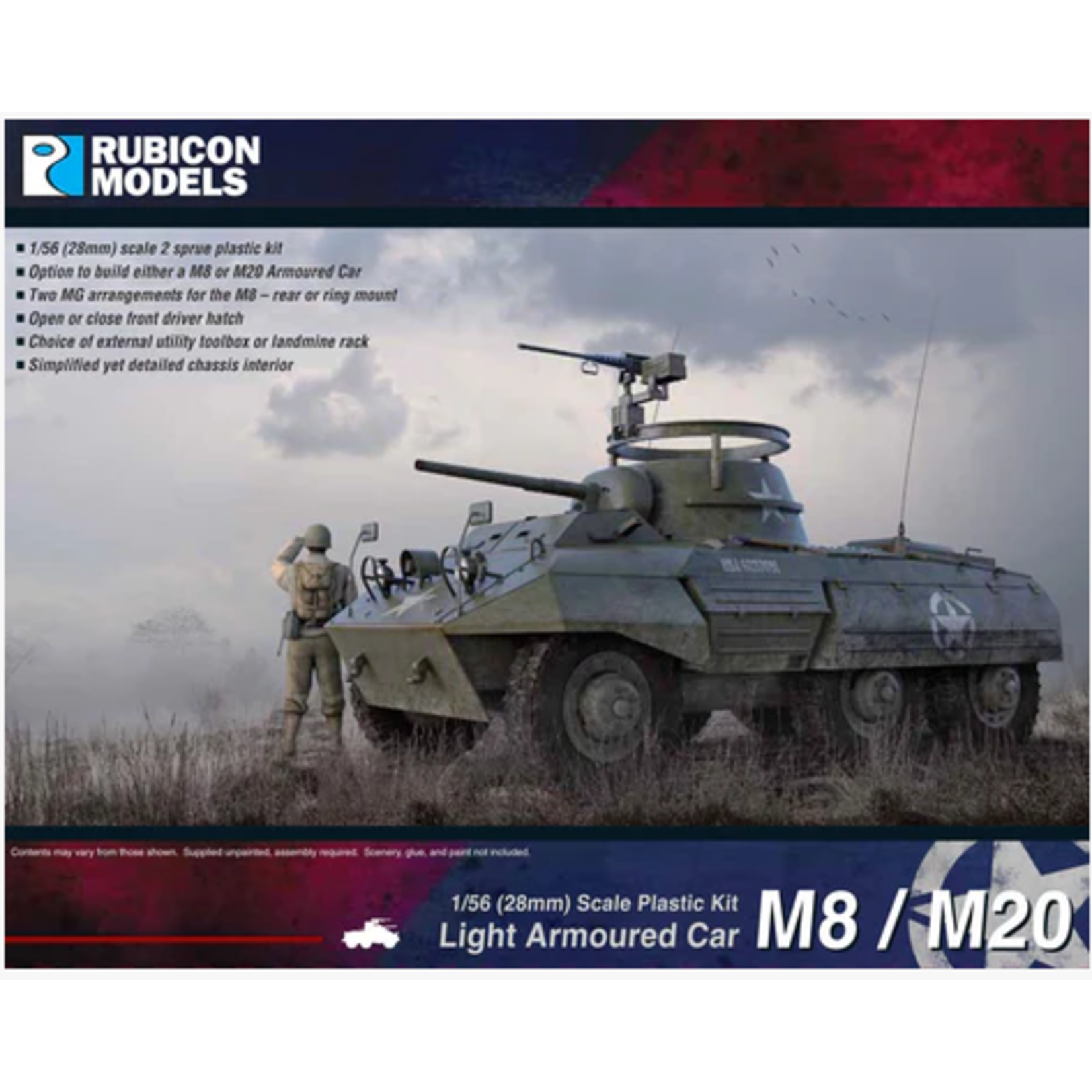 Rubicon Models Rubicon: M8 / M20 Light Armored Car