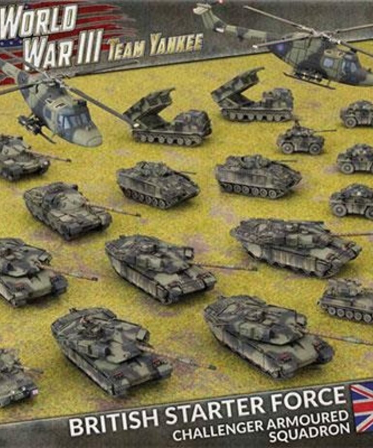 Team Yankee WW3: Team Yankee: British: Starter Force