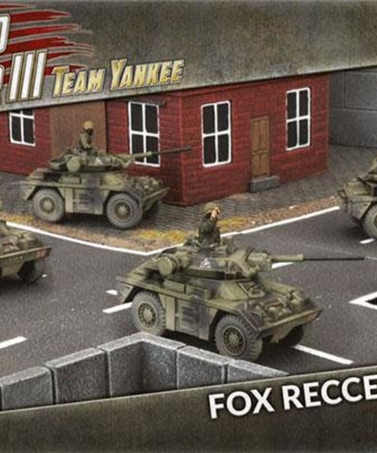 Team Yankee WW3: Team Yankee: British: Fox Recce Troop