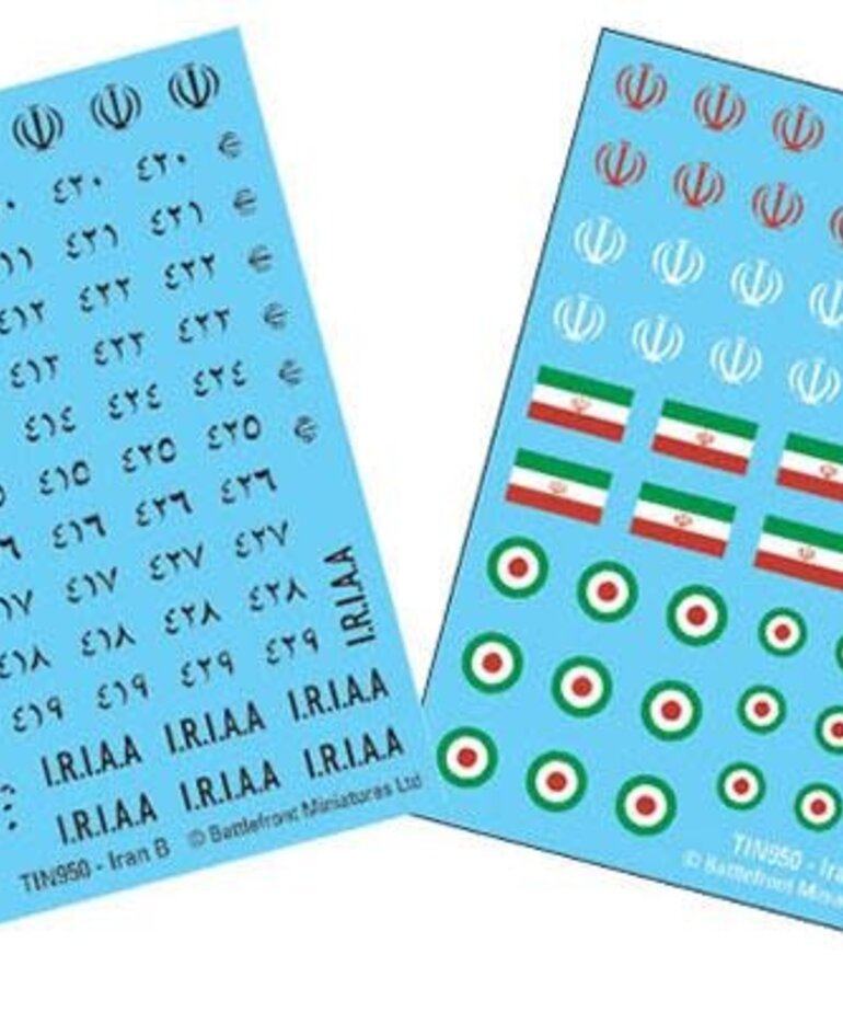 Team Yankee Team Yankee: Iranian: Decal Set (4)