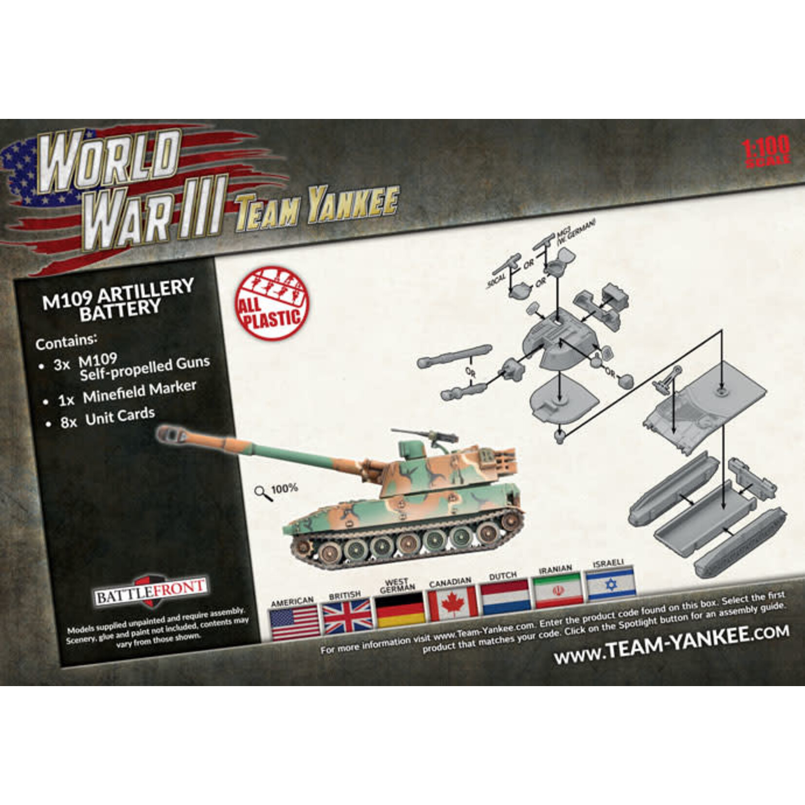 Team Yankee Team Yankee: American: M109 Artillery Battery
