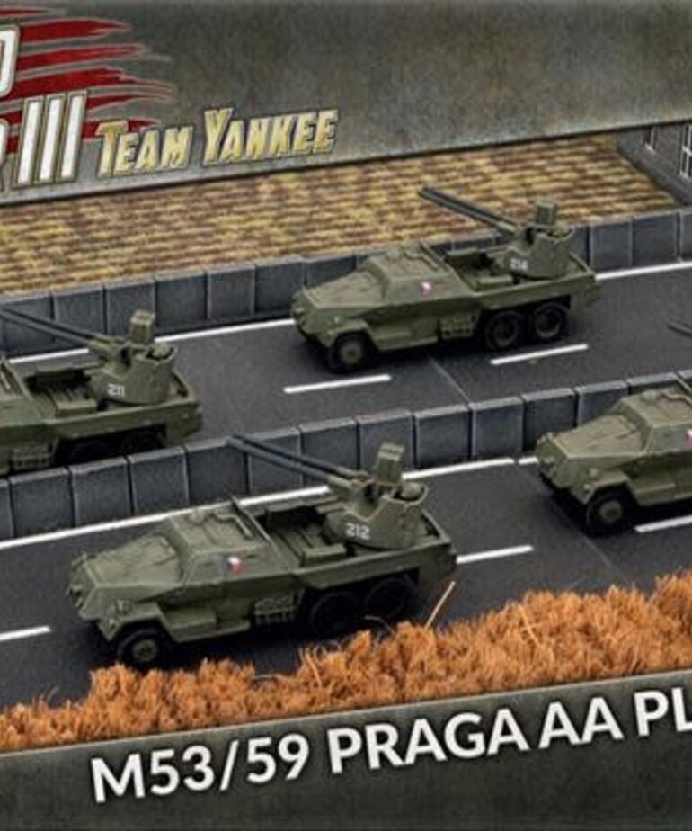 Team Yankee Team Yankee: Czechoslovakian: M53/59 Praga AA Platoon