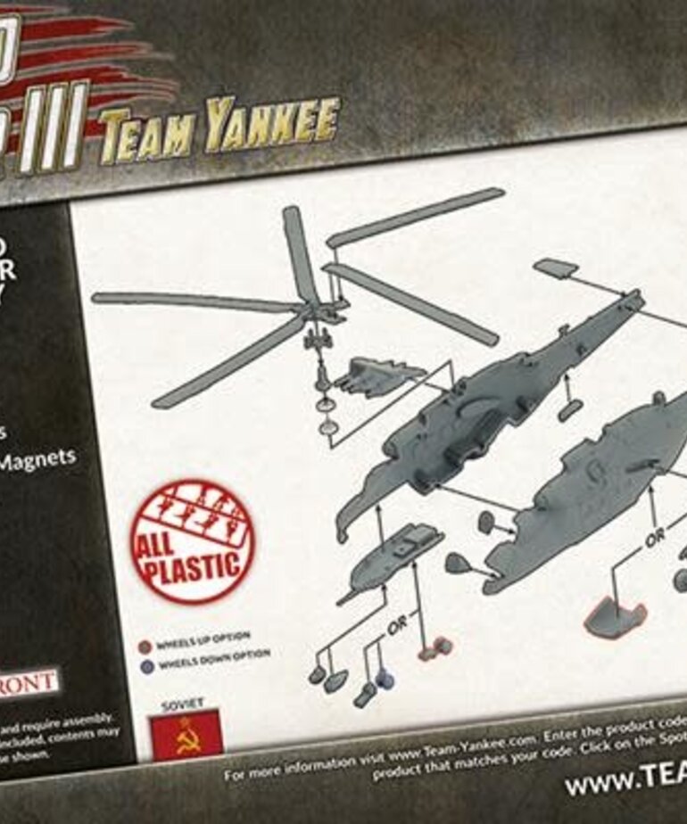 Team Yankee WW3: Team Yankee: PACT: MI24 Hind Helicopter Company