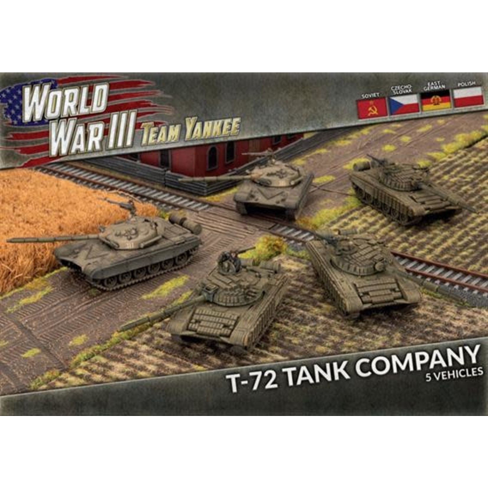 Team Yankee Team Yankee: PACT: T-72B tank Company