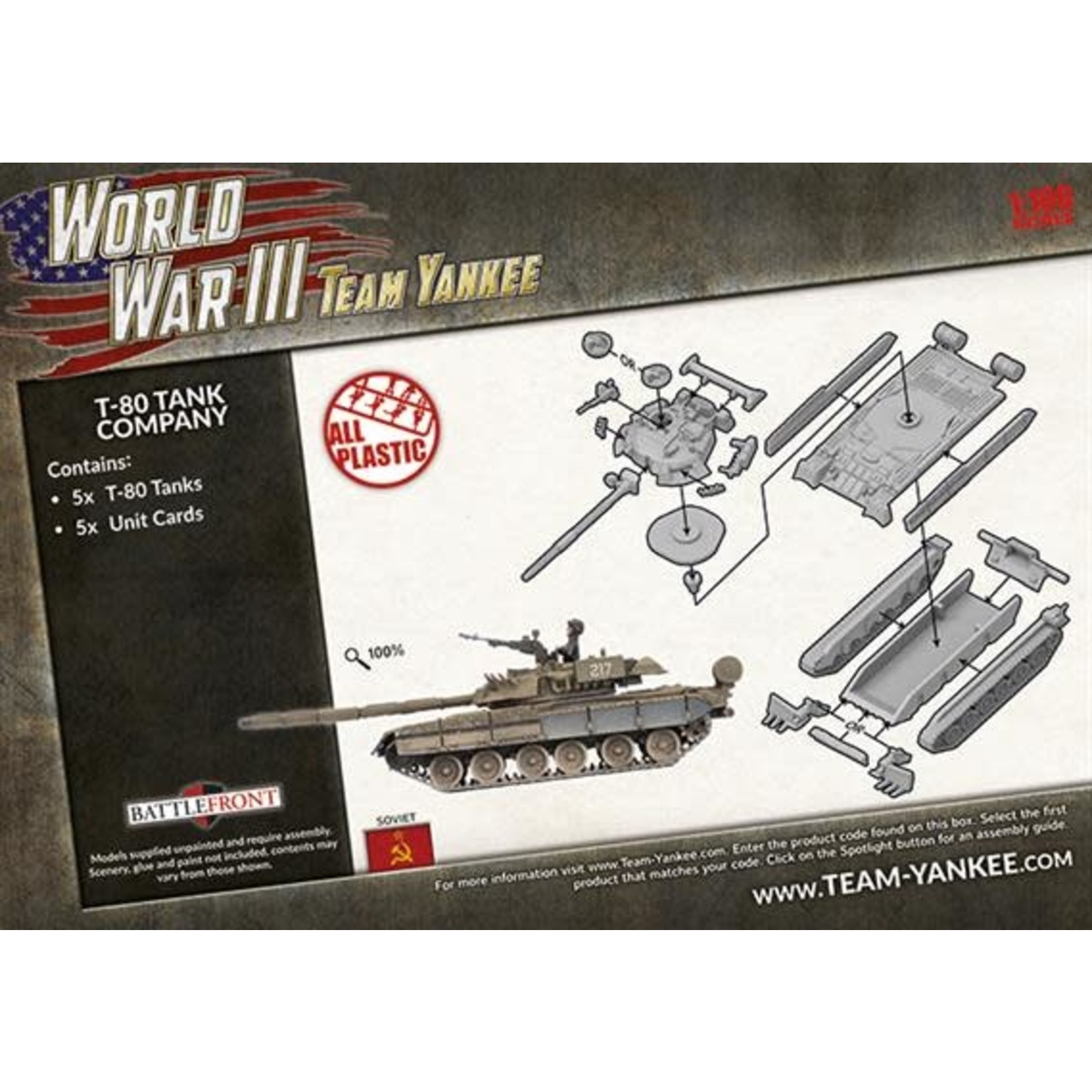 Team Yankee Team Yankee: Soviet: T-80 Tank Company