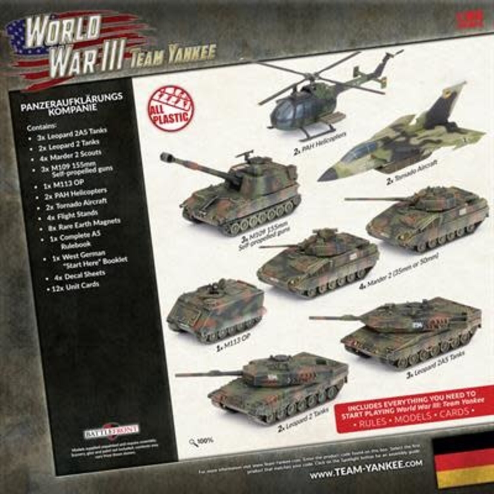 Team Yankee Team Yankee: West German: Starter Force Panzeraufklarungs Kompanie