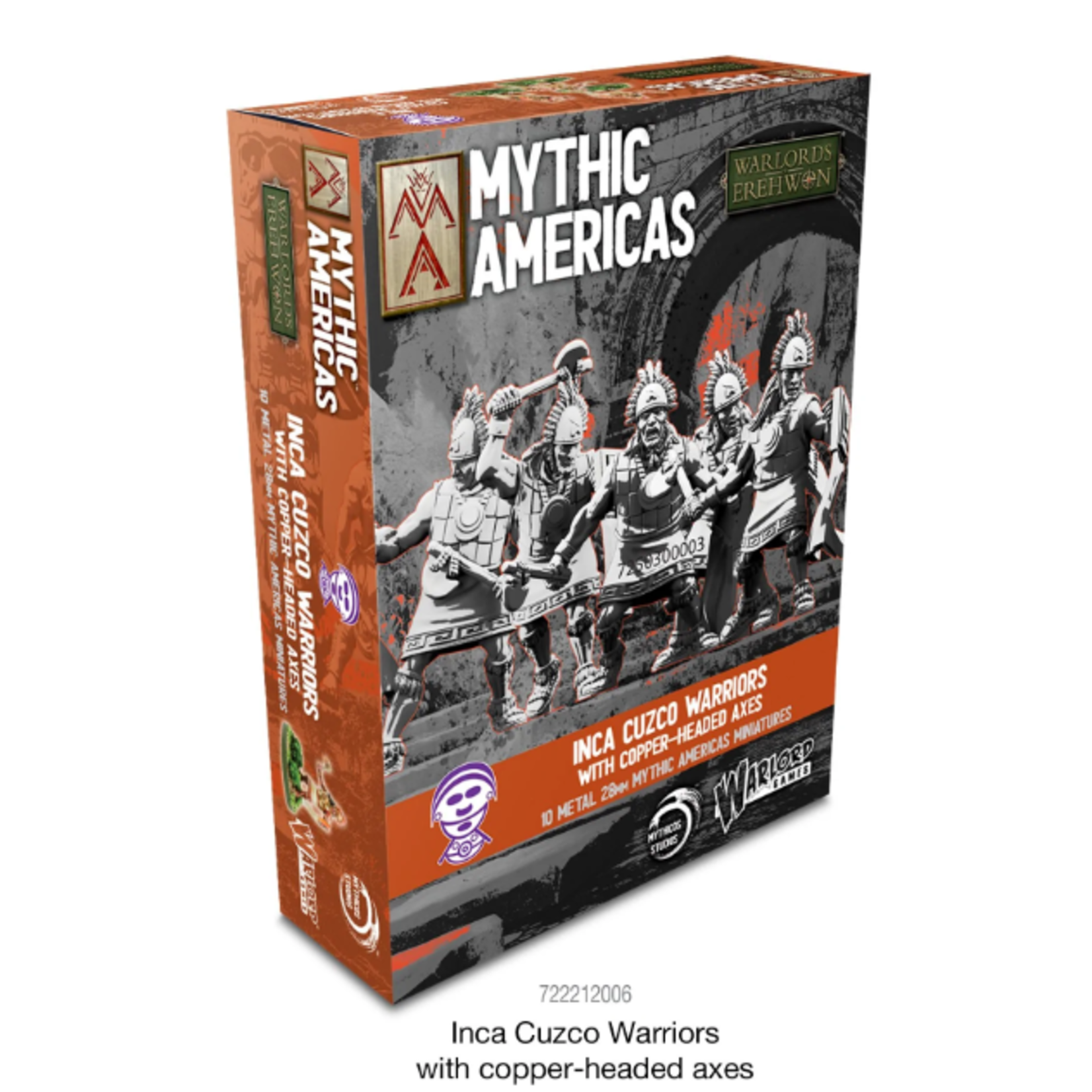 Warlord Games Warlords Games: Mythic Americas: Inca Cuzco Warriors with Copper-Headed Axes