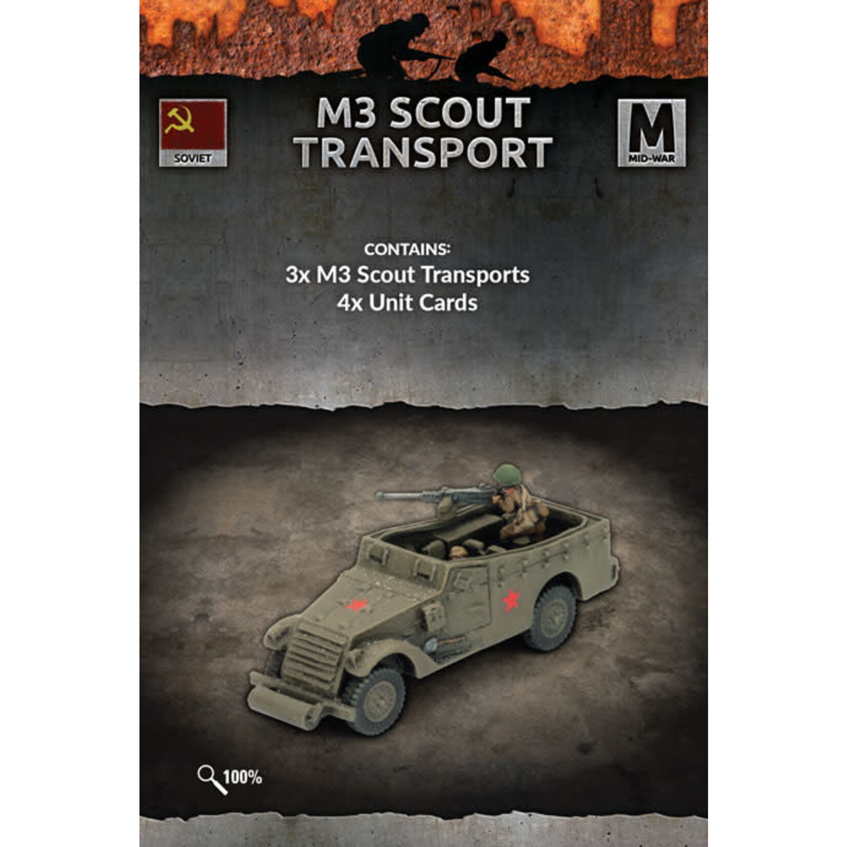 Flames of War Flames of War: Soviet: M3 Scout Transport
