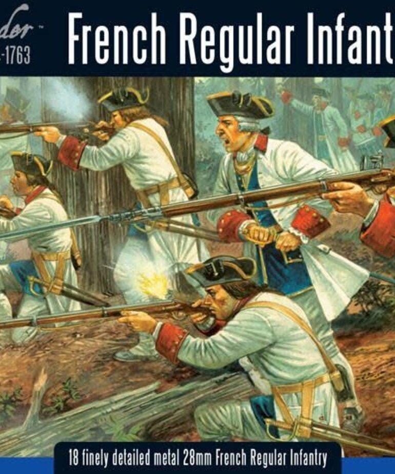 Warlord Games Warlord Games French & Indian War: French Regular Infantry (18)