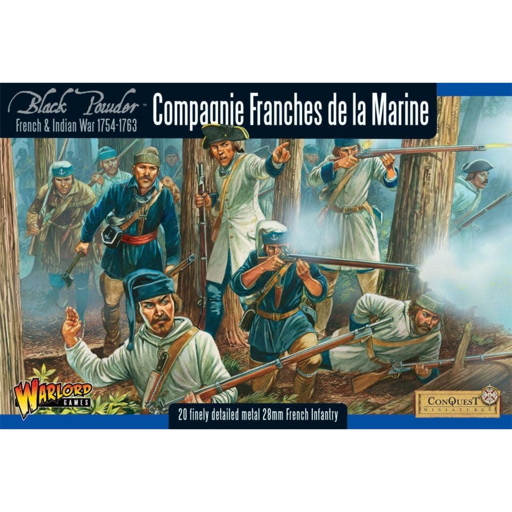 Warlord Games Warlord Games French & Indian War: French Compagnie de la Marine (20)
