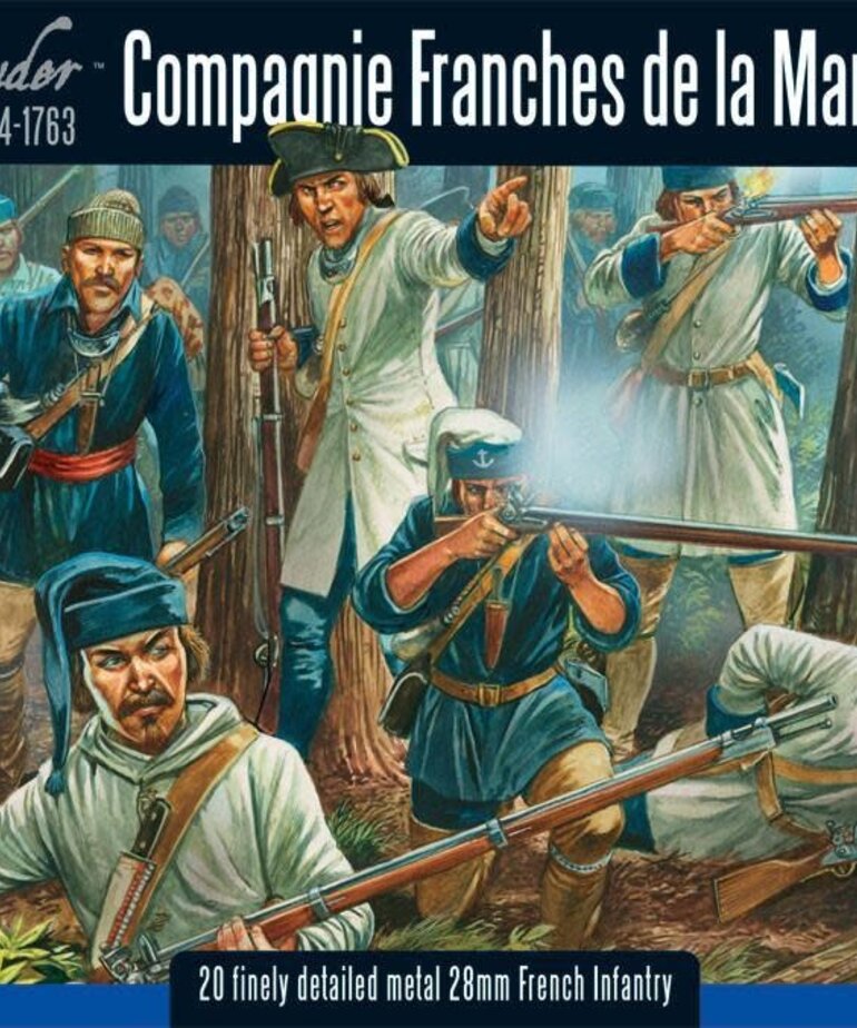 Warlord Games Warlord Games French & Indian War: French Compagnie de la Marine (20)