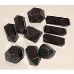 Crystal Caste Crystal Caste Hybrid 18mm Hematite 10 pc