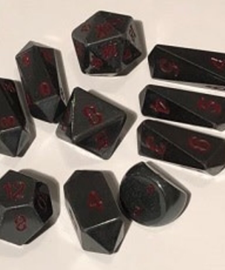 Crystal Caste Crystal Caste Hybrid 18mm Hematite 10 pc