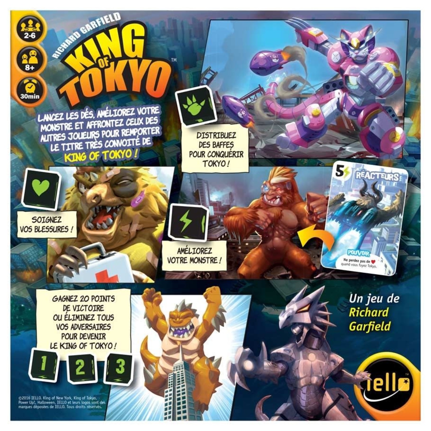 Iello Kings of Tokyo 2nd Edition
