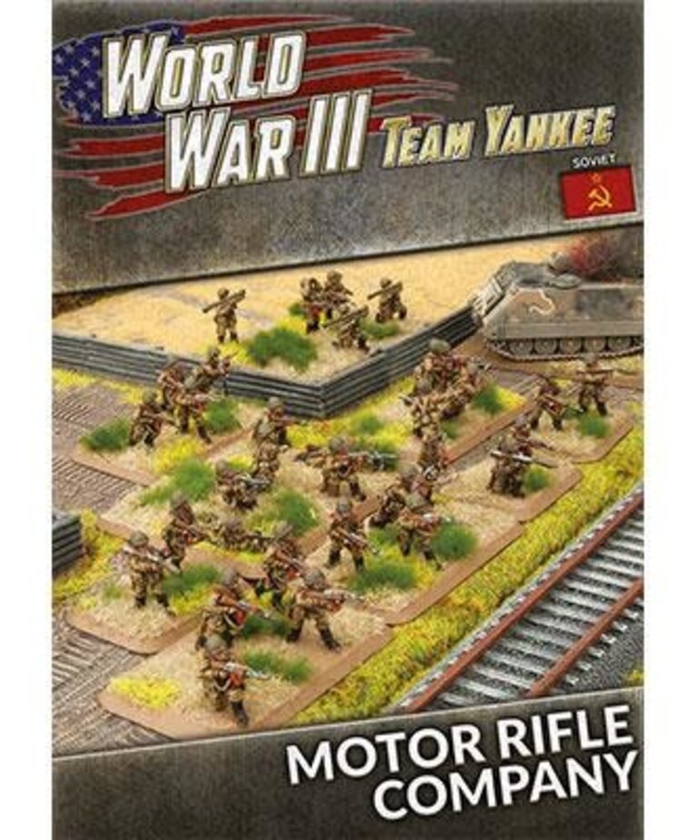 Team Yankee WW3: Team Yankee: Soviet: Motor Rifle Company (Metal)