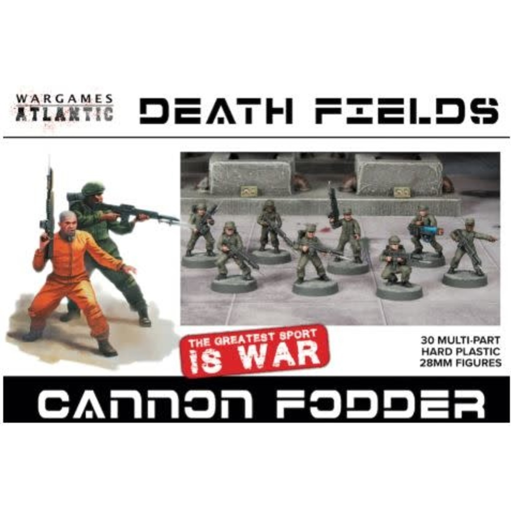 Wargames Atlantic Wargames Atlantic: Death Fields: Cannon Fodder
