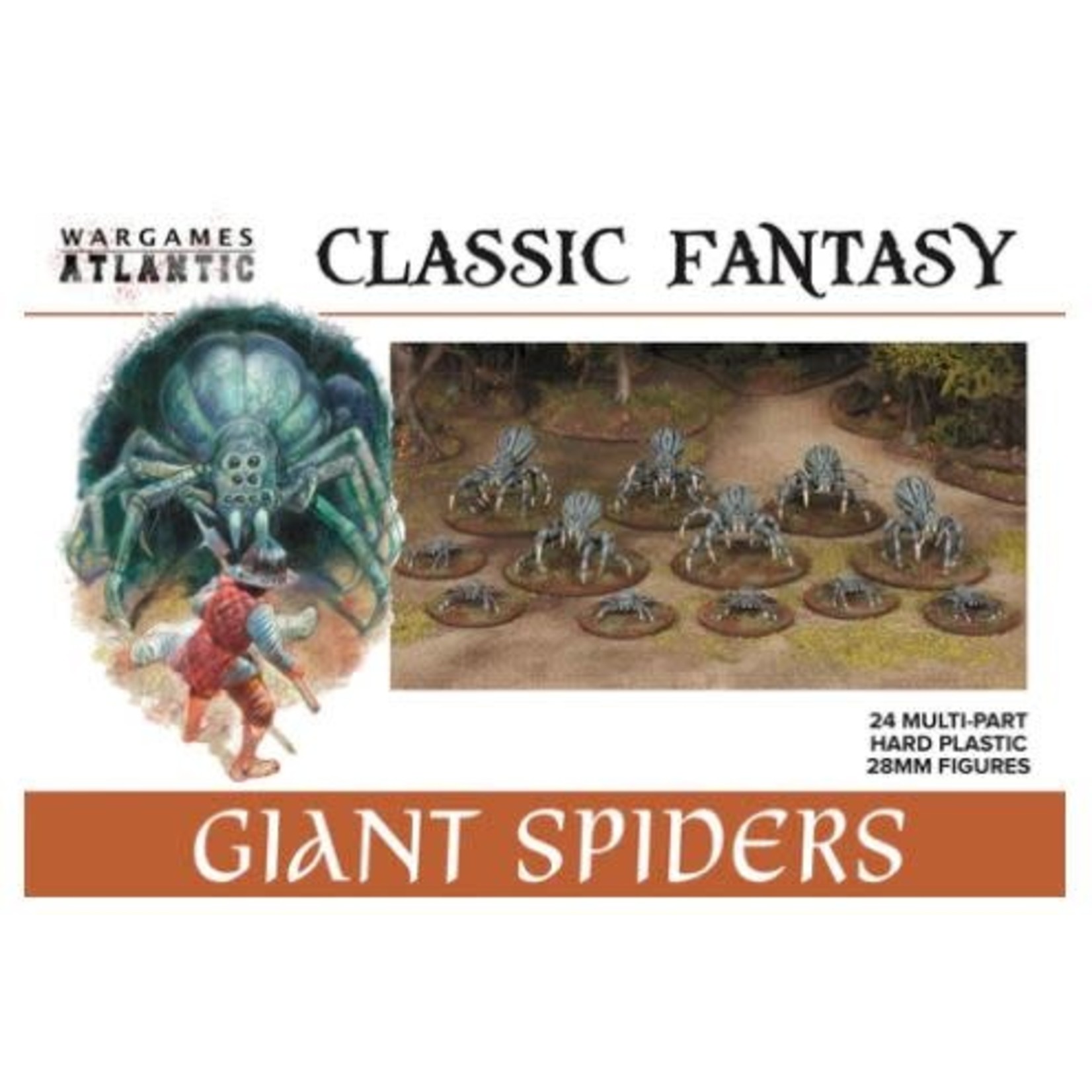 Wargames Atlantic Wargames Atlantic: Classic Fantasy: Giant Spiders