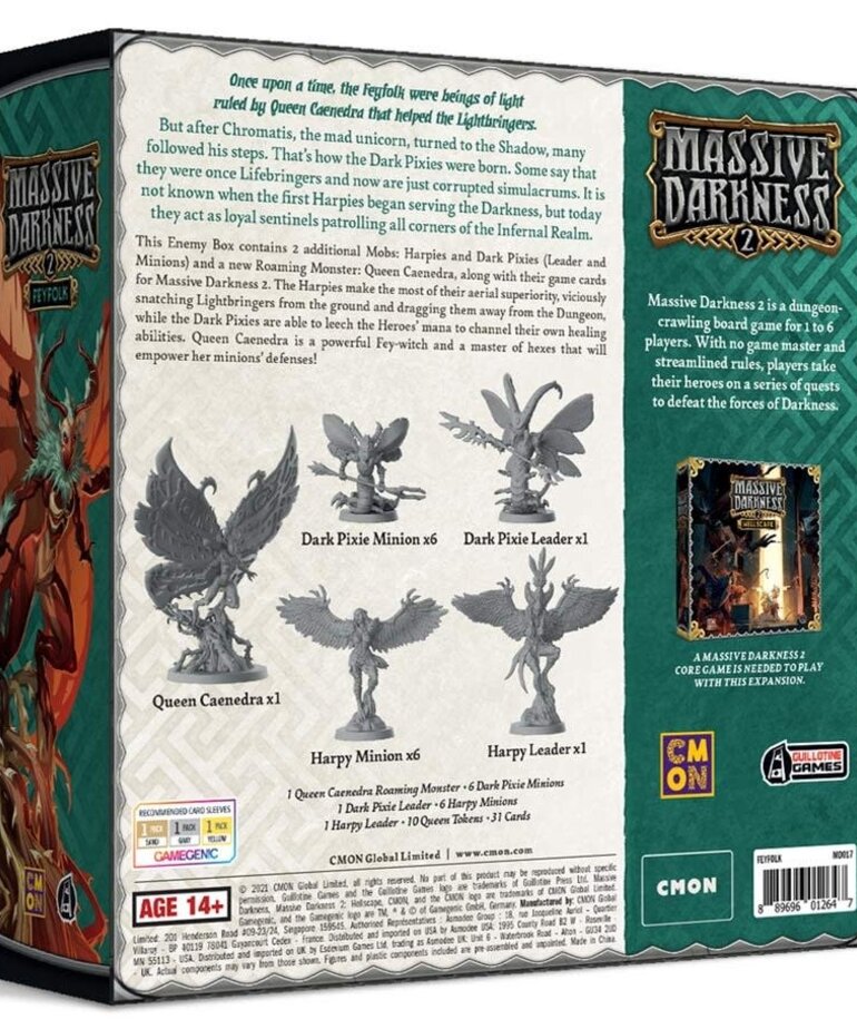 CMON Massive Darkness 2: Fayfolk