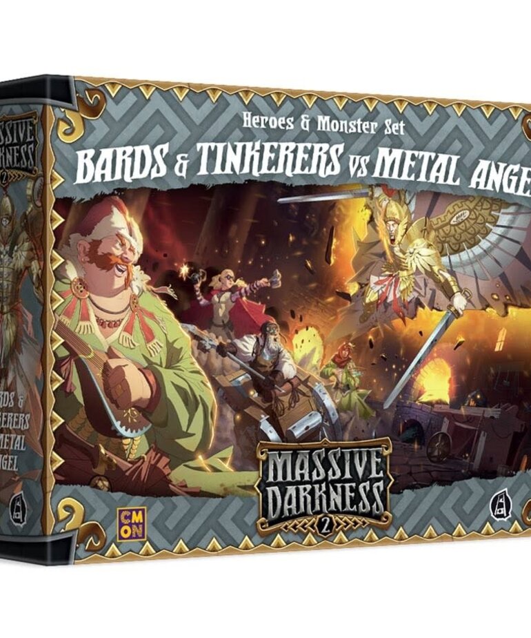 CMON Massive Darkness 2: Bards & Tinkerers Vs Metal Angels