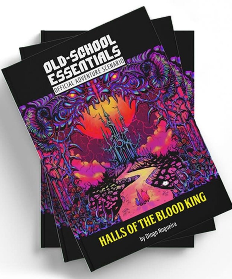 Exalted Funeral Press Old School Essentials: The Halls of the Blood King