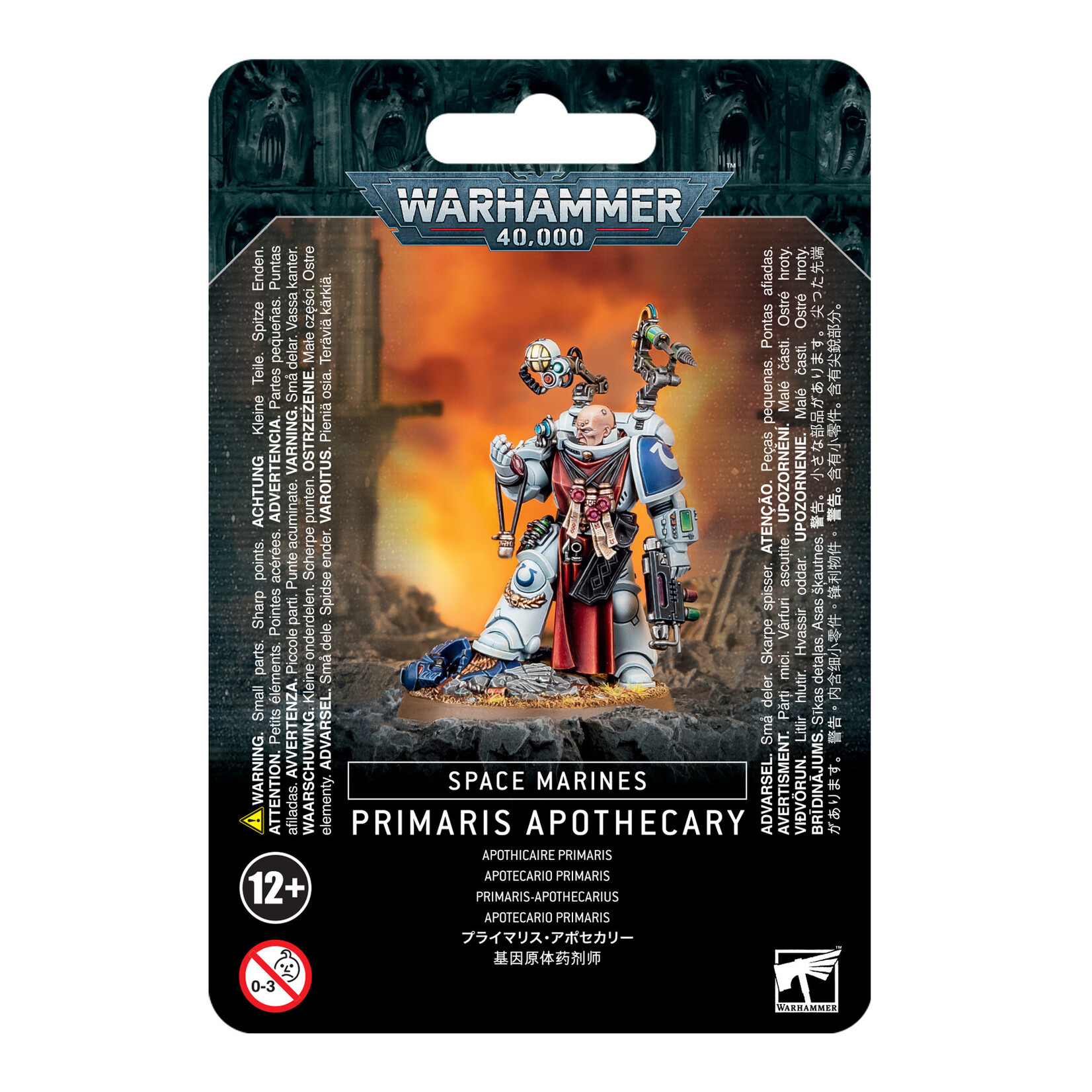 Wargames Illustrated Warhammer 40k: Space Marines: Primaris Apothecary