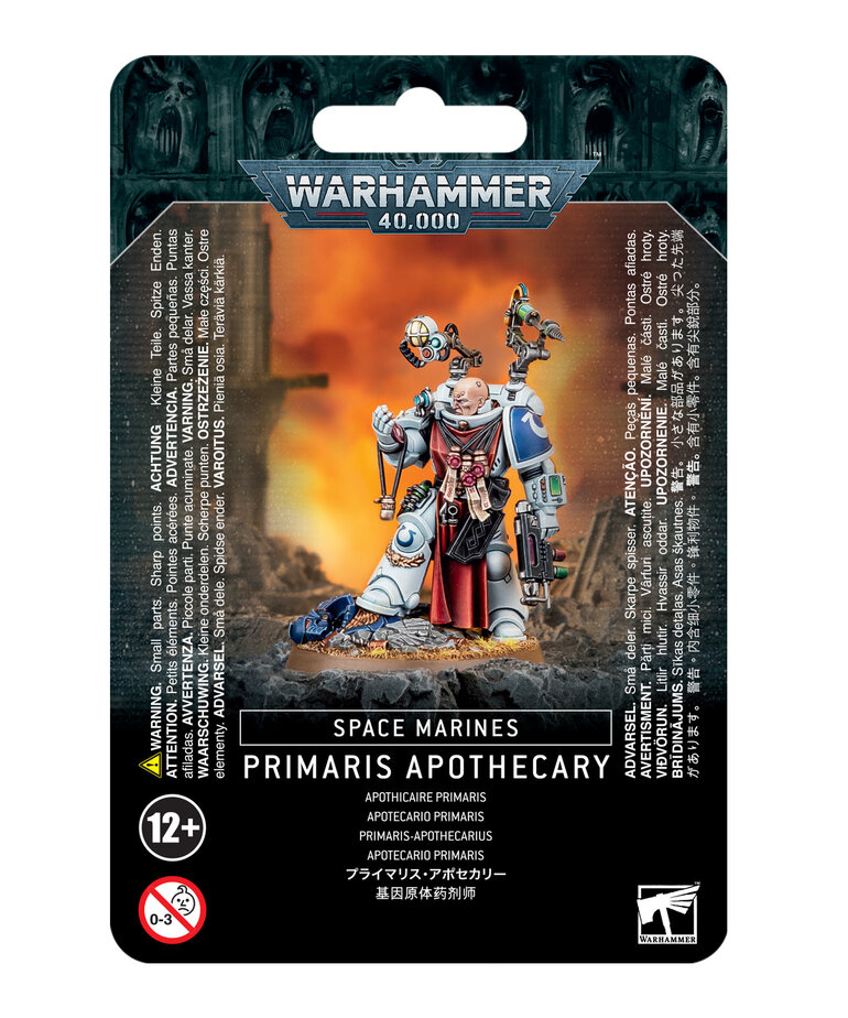 Wargames Illustrated Warhammer 40k: Space Marines: Primaris Apothecary