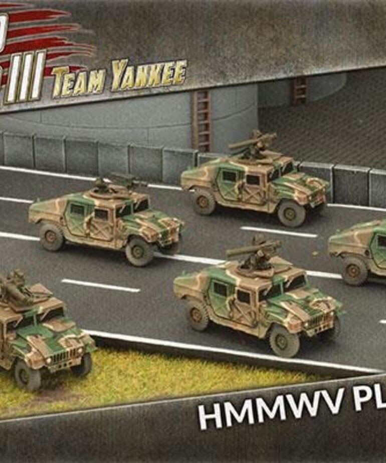 Team Yankee WW3: Team Yankee: American: HMMWV Platoon (6)