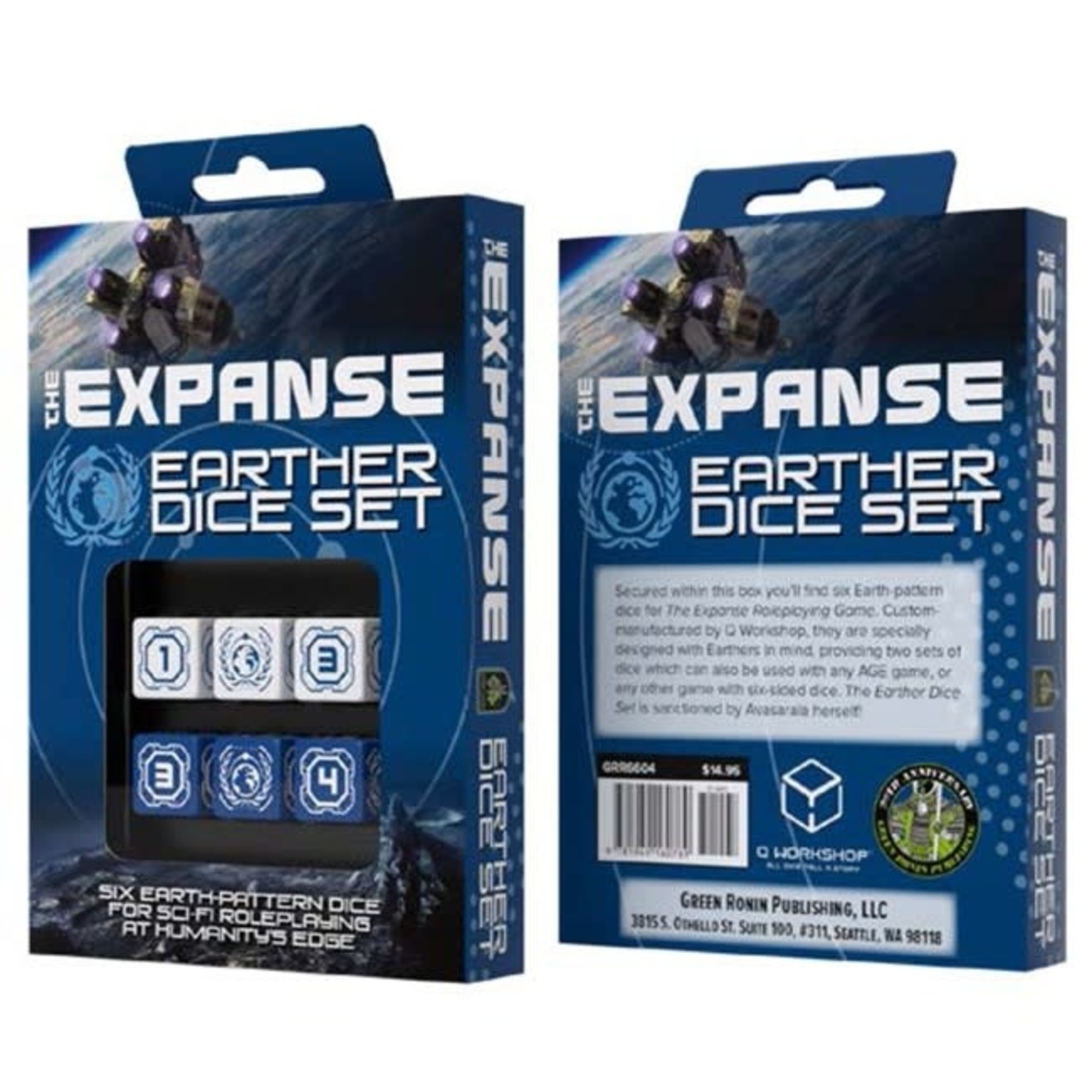 Green Ronin Publishing The Expanse: Earther Dice Set RPG