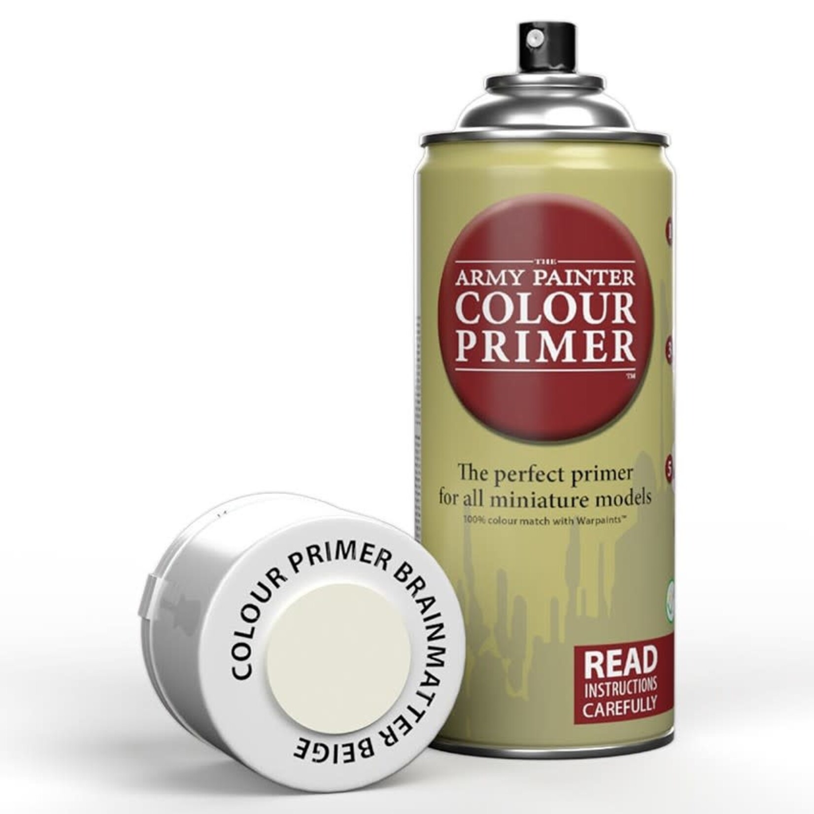 The Army Painter The Army Painter Color Primer: Brainmatter Beige Spray