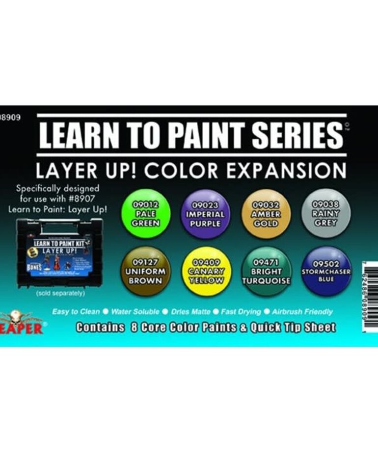 Reaper Reaper Learn to Paint Series Layer Up! Color Expansion  (8) Set