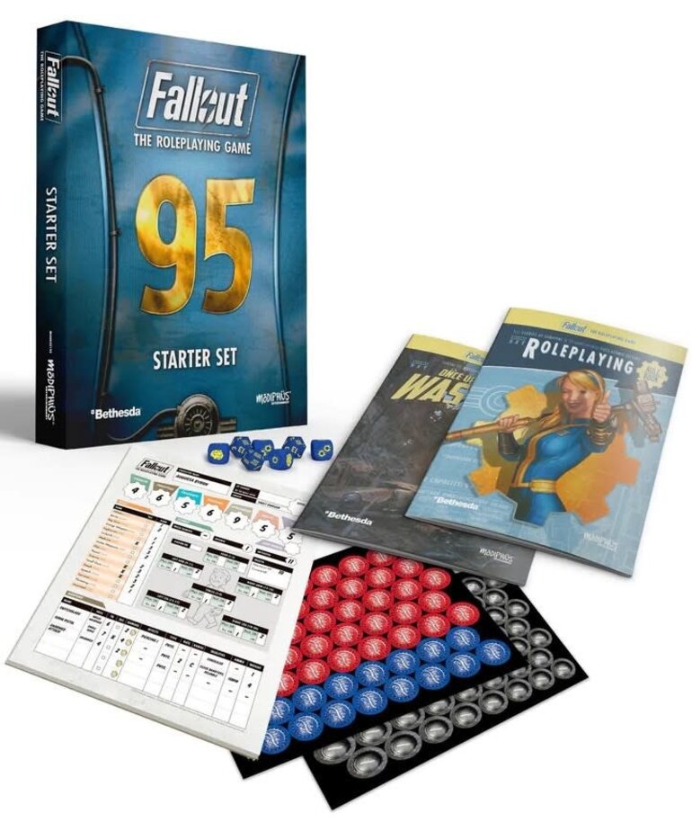 Modiphius Fallout III The RPG: Starter Set