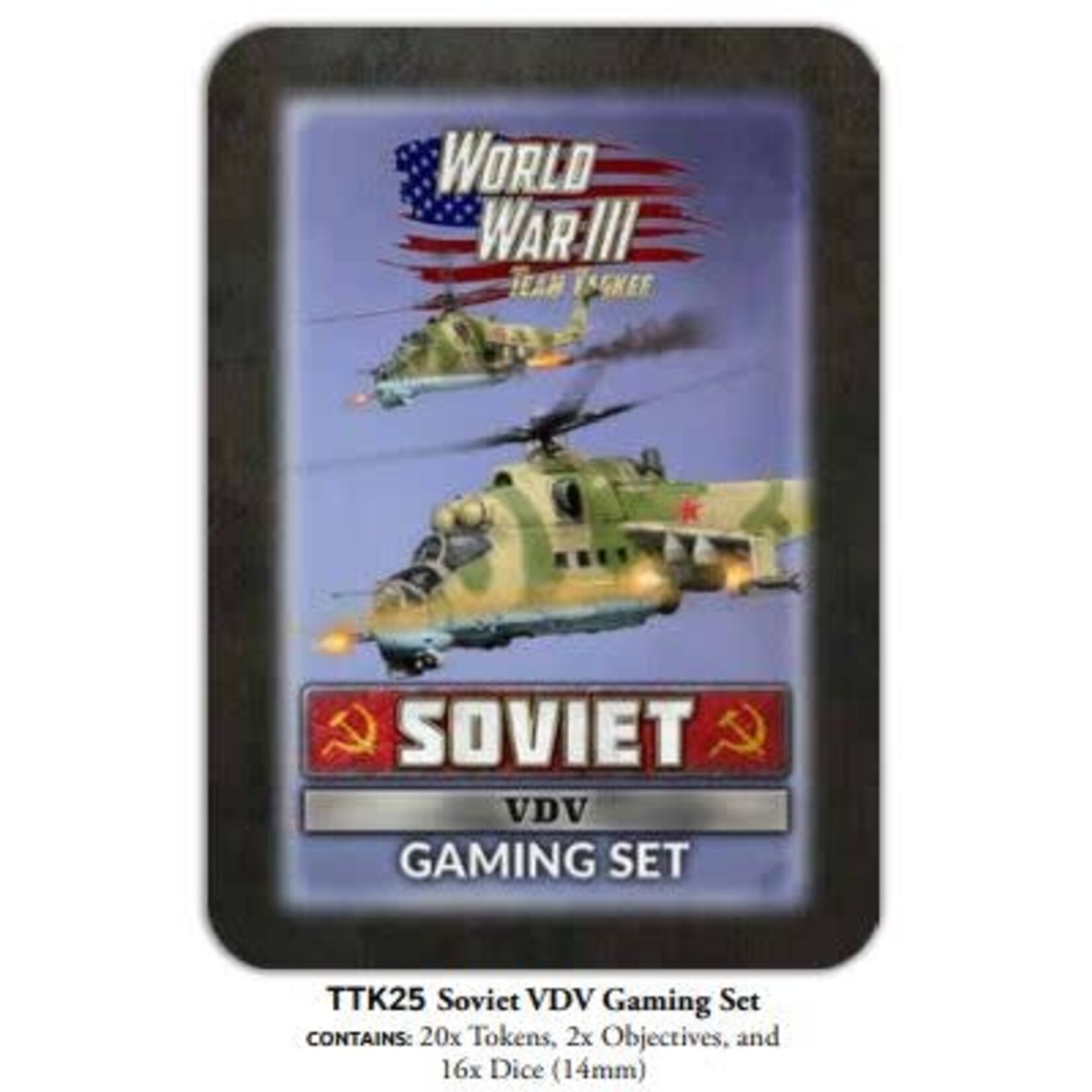 Team Yankee Team Yankee: Gaming Set Tin: Soviet VDV