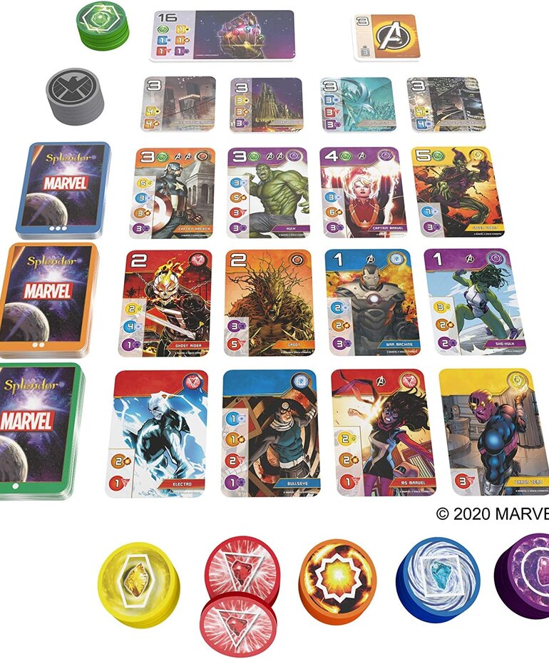 Asmodee Splendor: Marvel