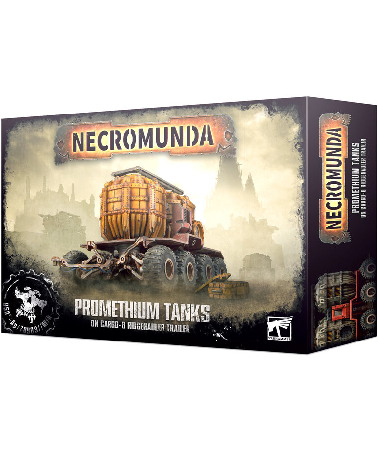 Necromunda Necromunda: Promethium Tanks On Cargo-8 Trailer