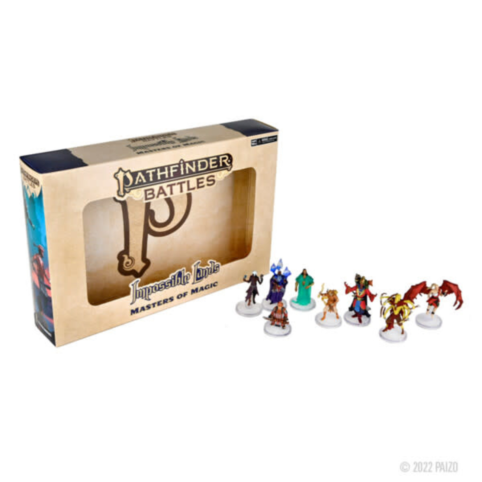 Wizkids Pathfinder Battles: Impossible Lands: Heroes & Villains (8) Set