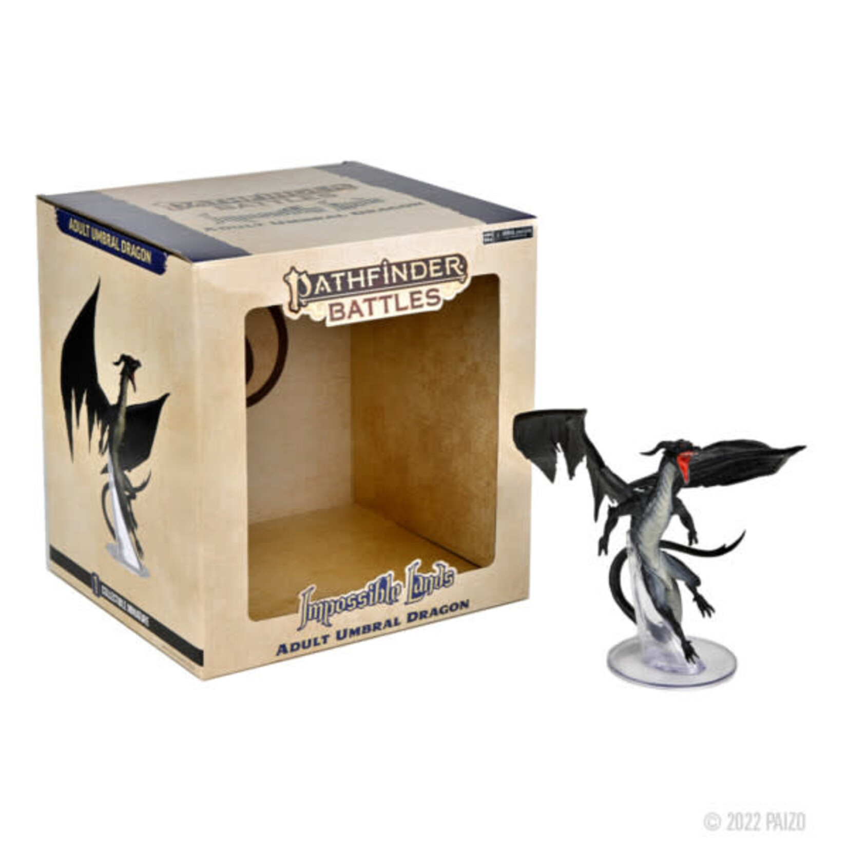 Wizkids Pathfinder Battles: Impossible Lands: Umbral Dragon (1)