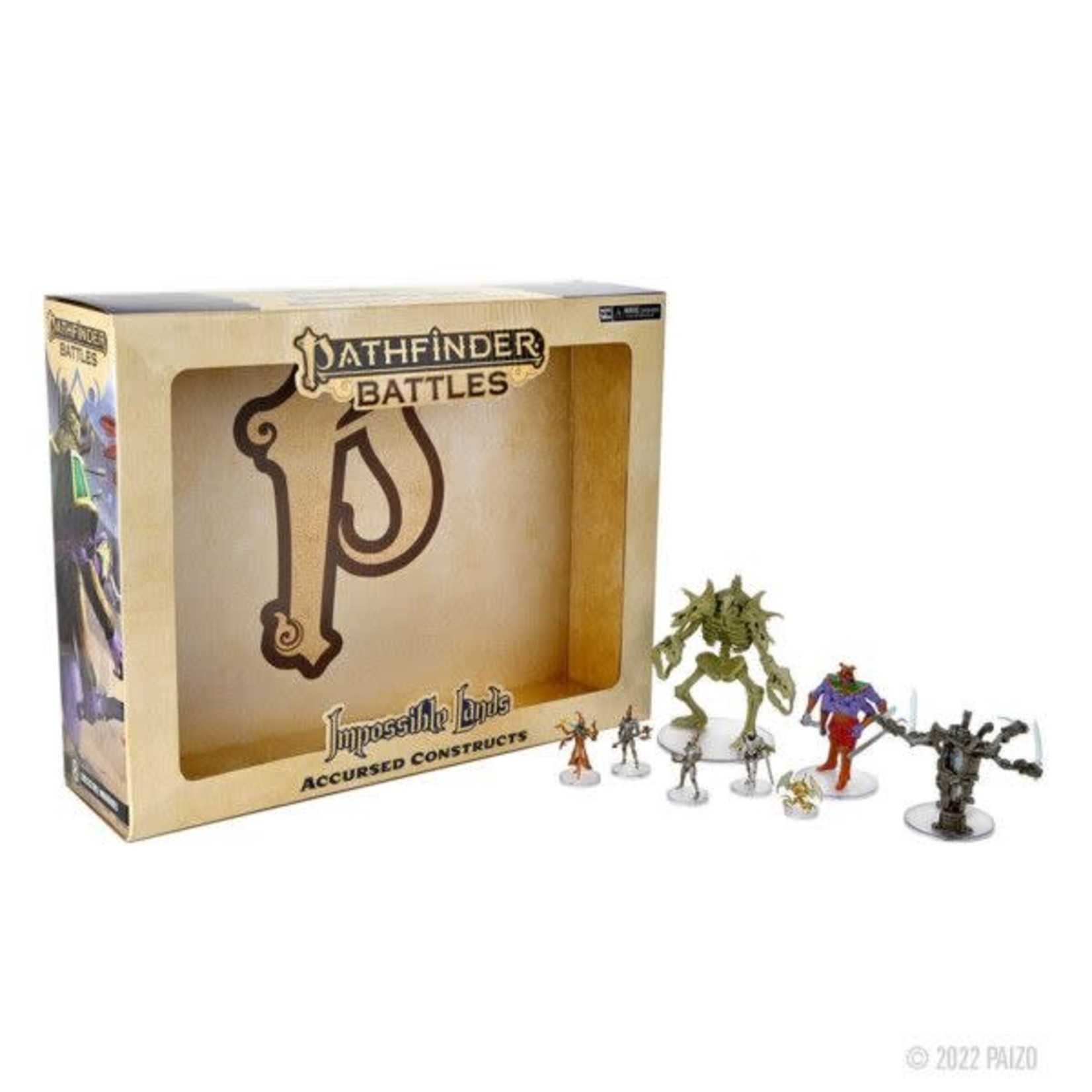 Wizkids Pathfinder Battles: Impossible Lands: Accursed Constructs (8) Set