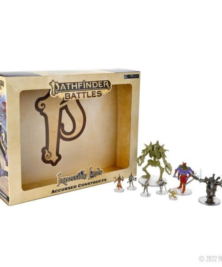 Wizkids Pathfinder Battles: Impossible Lands: Accursed Constructs (8) Set