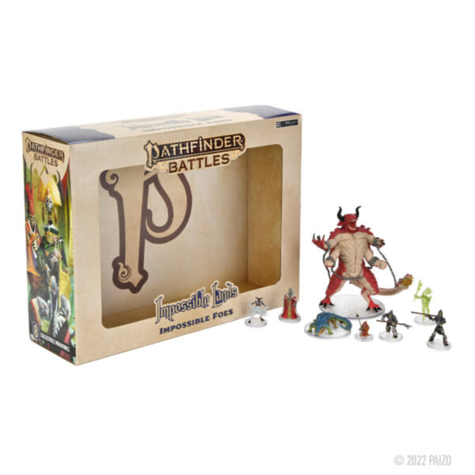 Wizkids Pathfinder Battles: Impossible Lands: Impossible Foes (8) Set