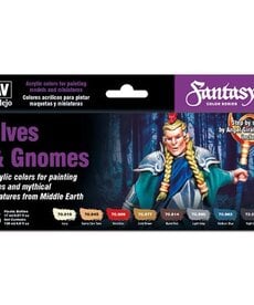 Vallejo Vallejo Model Color 70.242 Fantasy: Elves & Gnomes (8) Set