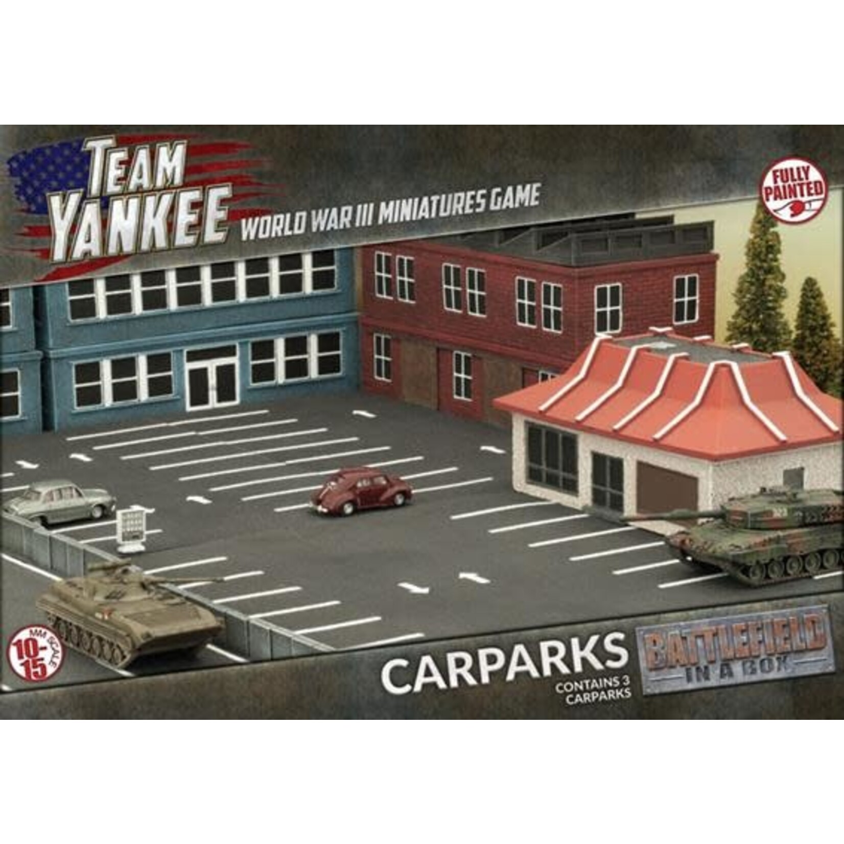 Gale Force Nine GaleForce Nine Modern - Battlefield in a Box: Car Parks
