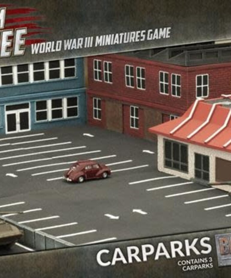 Gale Force Nine GaleForce Nine Modern - Battlefield in a Box: Car Parks