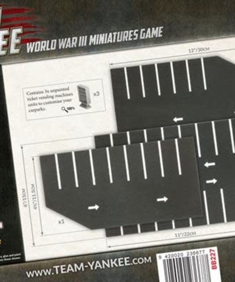 Gale Force Nine GaleForce Nine Modern - Battlefield in a Box: Car Parks