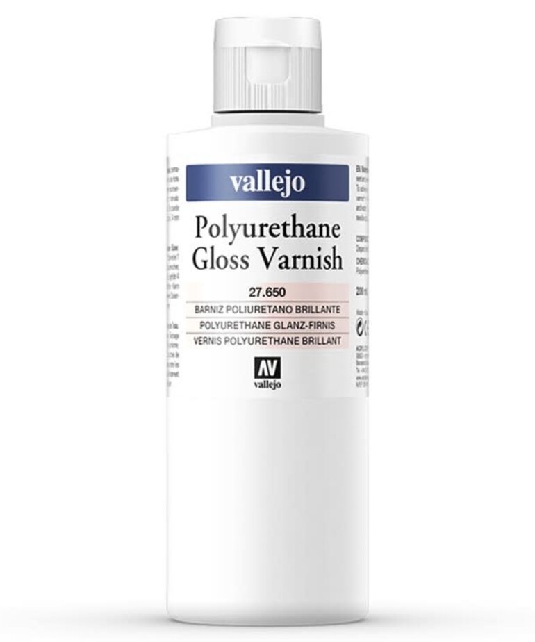 Vallejo Vallejo Auxiliaries: Polyurethane Gloss Varnish 200ml