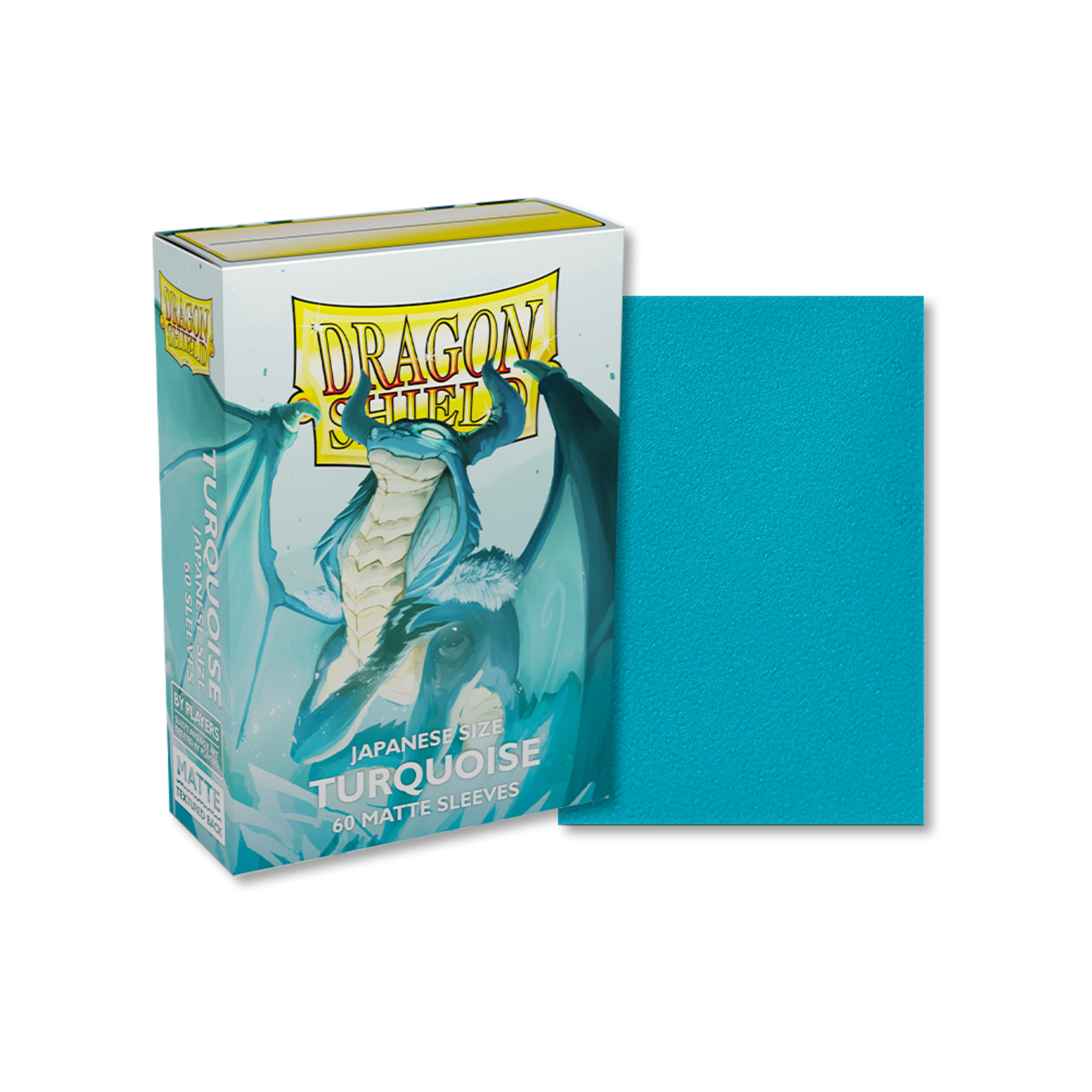 Dragon Shield Deck Protectors: Japanese: Dragon Shield Matte: Turqouise: Yadolom (60) box