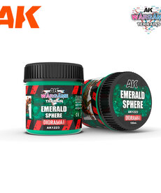 AK Interactive AK1223 Wargames Terrain Diorama Series: Emerald Sphere (100ml)