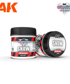 AK Interactive AK1227 Wargames Terrain Diorama Series: Snow Texture (100ml)