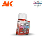 AK Interactive AK1208 Wargames Enamel Liquid Pigment: Dark Rust Dust (35ml)